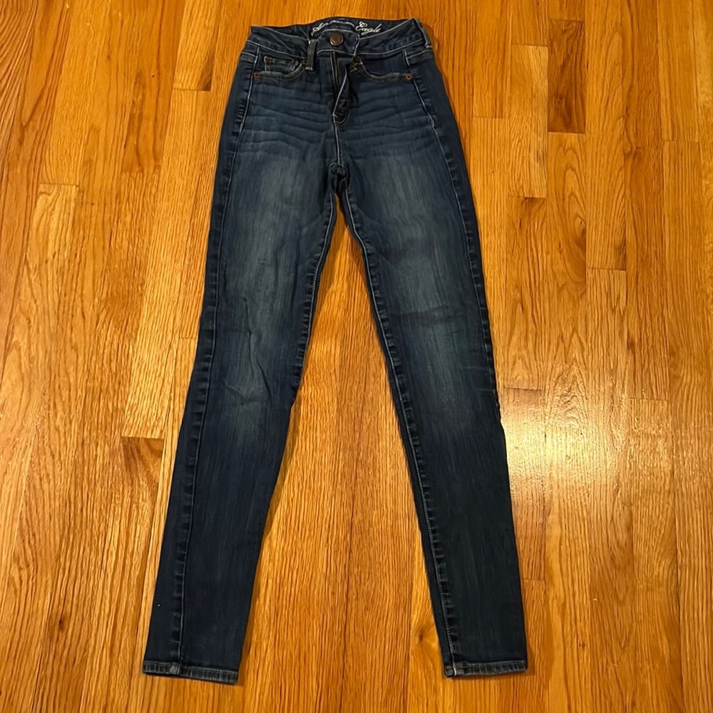 American Eagle stretch super skinny jeans